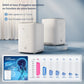 Tragbarer Sauerstoffkonzentrator mit einstellbarem kontinuierlichem Durchfluss von bis zu 7 l/min für die Sauerstofftherapie zu Hause